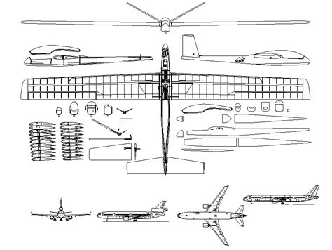 Free Aircraft Cad Blocks Cadbull