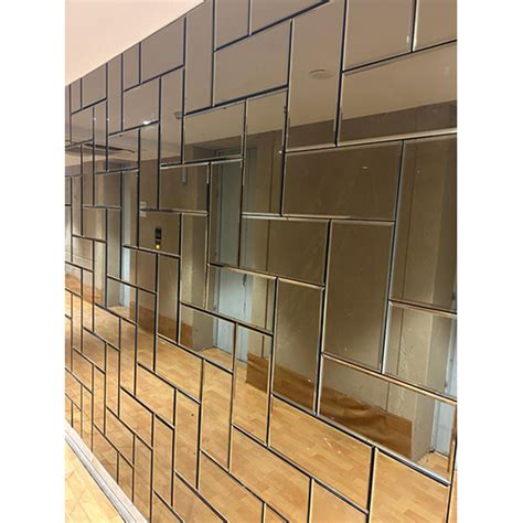 Bevelled Mirror Design Wall Panel Size As Per Req At Best Price In