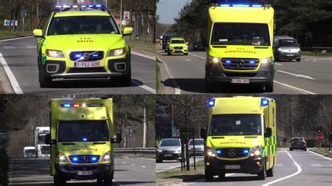 Volvo XC70 MUG Ambulances En MUG Met Spoed Bij Het Ziekenhuis Oost