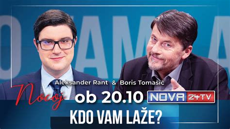 Nova24TV on Twitter V današnji oddaji Kdo vam laže bosta