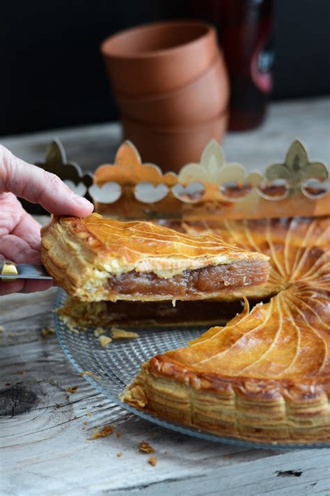 Chic Chic Chocolat Galette des rois aux pommes caramélisées