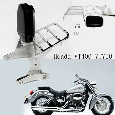 New Motorcycle Sissy Bar Backrest With Luggage Rack For Honda Shadow