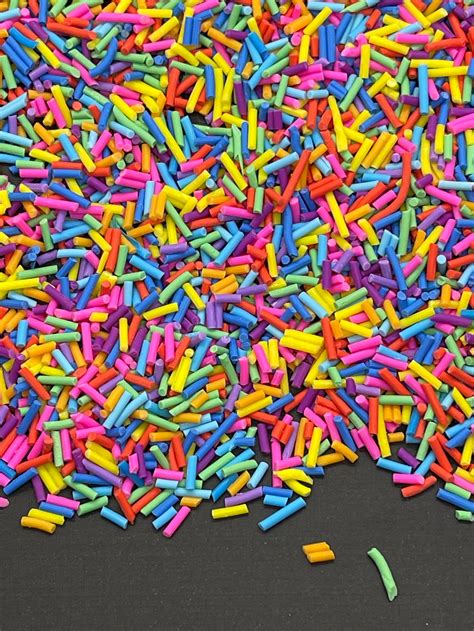 Fake Sprinkles Fake Bake Sprinkles Faux Sprinkles Etsy