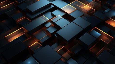 Premium AI Image | 3d abstract wallpaper hd photo