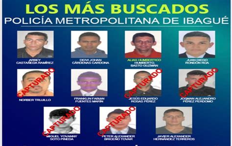 Capturaron A Uno De Los M S Buscados De Ibagu Con M S De Tarjetas