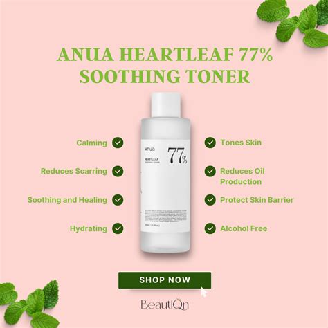 The Green Miracle Anua Heartleaf 77 Soothing Toner