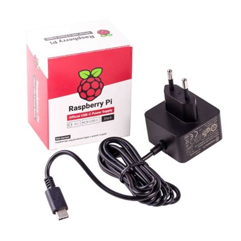 Buy Online Official Type C Adapter For Raspberry Pi 4 In India