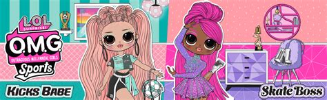 Amazon L O L Surprise LOL Surprise OMG Sports Fashion Doll Kicks Babe With Surprises