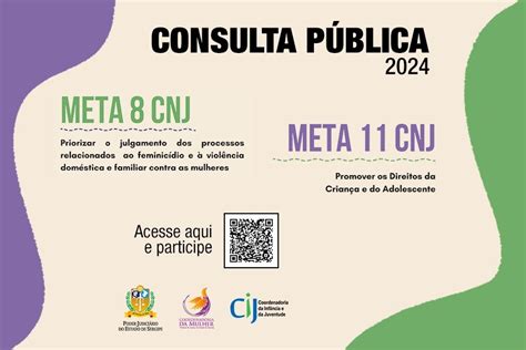 Consulta Pública participe e opine sobre as Metas 8 e 11 do CNJ