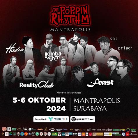 Warga Surabaya Bersiap De Poppin Rhythm Festival Di Jatim Ada Lomba Sihir Hingga Reality Club