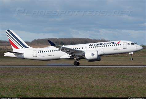 F HZUF Air France Airbus A220 300 BD 500 1A11 Photo By Martin Oswald