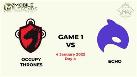 Echo Ph Vs Occupy Thrones Game Bo M World Championship Group