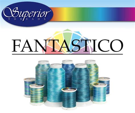 Superior Fantastico Embroidery Thread 2000 Yd Colours 5001 5099