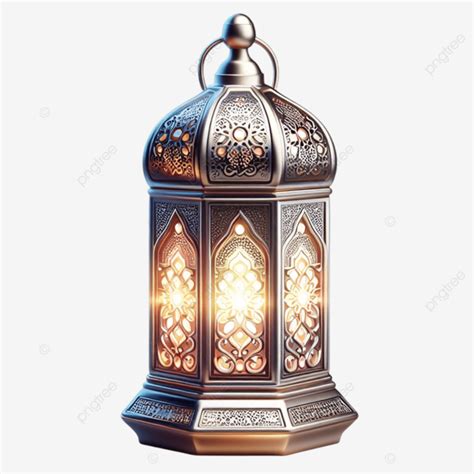 Dimensional Retro Pattern Ramadan Lamp Dimensional Retro Pattern