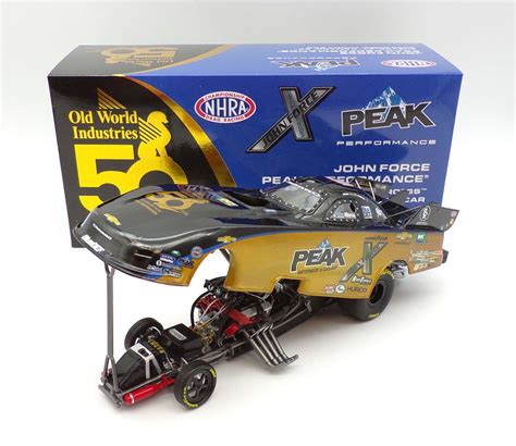 John Force 2023 Old World Industries 50 years 1:24 Funny Car NHRA Diecast