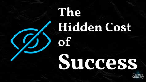 The Hidden Cost of Success and Why You Might Not Be Willing to Pay It ...