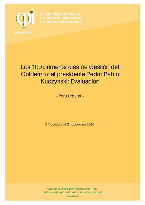 Pdf Los Primeros D As De Gesti N Del Gobierno Del Pablo