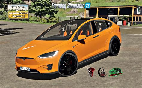 Ls 22 Tesla Model X V1 0 0 0 Farming Simulator 2022 Mod Ls 2022 Mod Fs 22 Mod