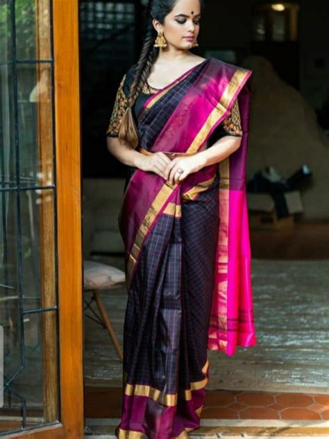 Uppada Pattu Pure Mahanati Saree Beautiful Wedding Wear Etsy