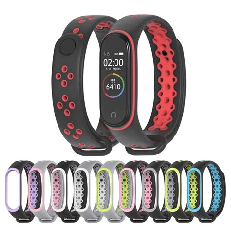Спортивный Браслет mi Band 4 3 ремешок на запястье для Xiaomi mi band 4 ...