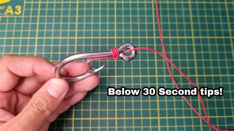 Cara Ikat Mata Kail Mudah Part 2 How To Tie Fishing Hook Part 2