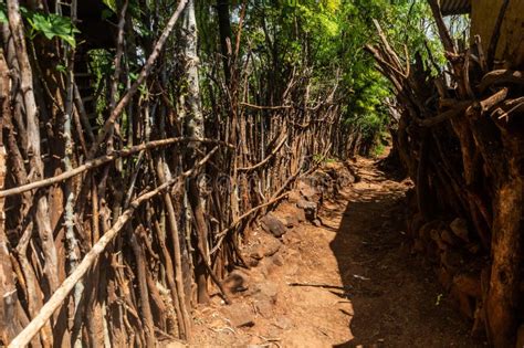 Traditional Konso Tribe House Ethiopia Stock Photo Image Of