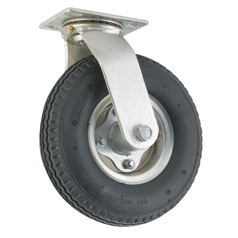 Waxman Consumer Group 4136455 8 Rubber Swivel Caster