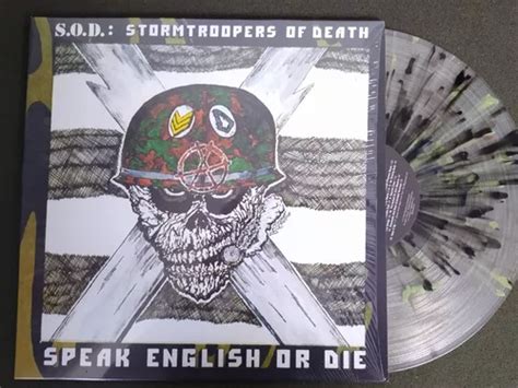 Lp S O D Stormtroopers Of Death Speak English Splatter Mercadolivre