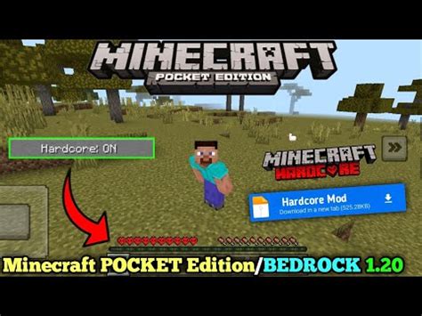 How To Play Hardcore Mod In Minecraft Pe Bedrock How To Get