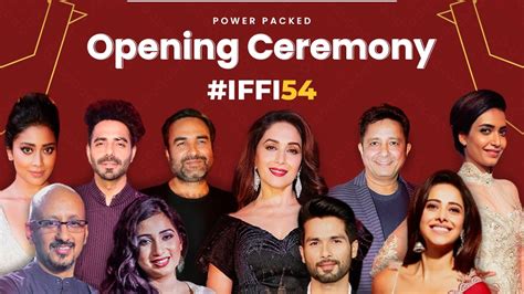 IFFI 2023 Opening Ceremony Highlights Bollywood News The Indian Express