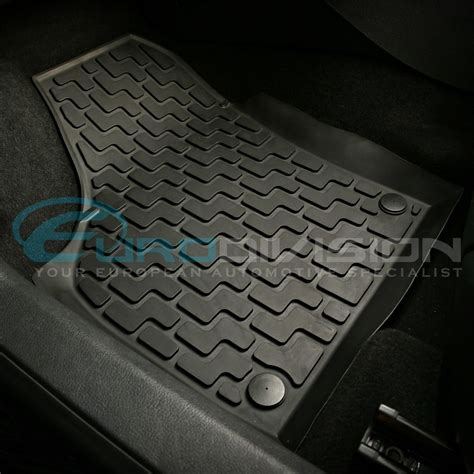 Volkswagen Tiguan - 3D Rubber Floor Mats - Custom Made Euro Division ...