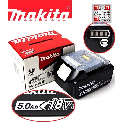 Pin Lithium Ion LI ION 18V 5 0AH 197280 8 Makita Shopee Việt Nam