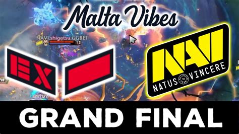 NAVI Vs EX HELLRAISERS GRAND FINAL MALTA VIBES DOTA 2 YouTube