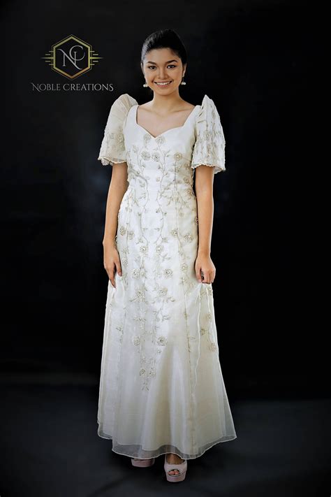 Filipiniana Dress Modern Style