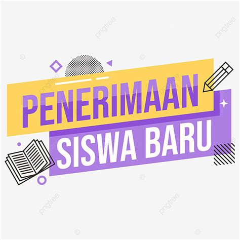 Desain Elemen Penerimaan Siswa Baru Penerimaan Siswa Baru Penerimaan