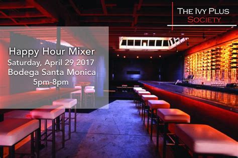 Happy Hour Mixer Columbia Socal