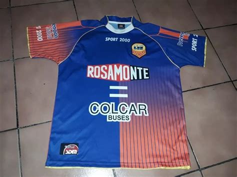 Crucero Del Norte Away Football Shirt 2014 2015 Sponsored By Rosamonte