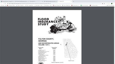 How To Obtain Flow Rates From Fema Firm Maps Youtube