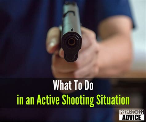 Some Thoughts On What To Do In An Active Shooting Situation