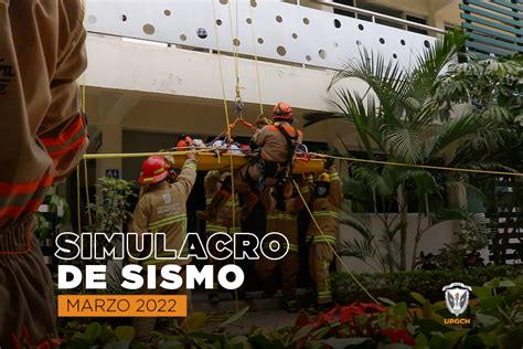 Simulacro De Sismo Marzo 2022