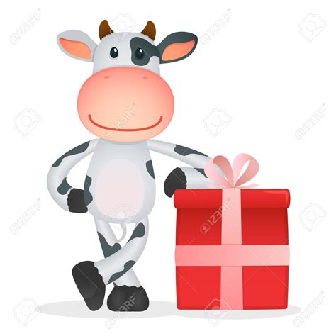 christmas cow clipart free 17 free Cliparts | Download images on ...