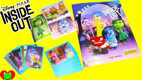 Disney Pixar Inside Out Movie Sticker Album Youtube