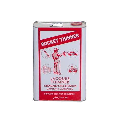 Rocket Lacquer Thinner 4Ltr - Buy Online at Best Price in UAE