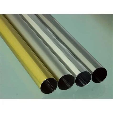 Color Coated Ss Curtain Pipe At Rs Kg Stainless Steel Round Tube