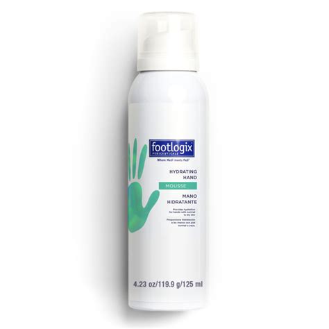 Footlogix Hydrating Hand Mousse Deep Hydration And Rapid Absorption