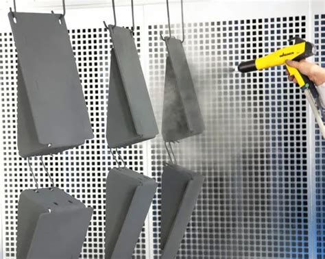 Electrostatic Spray Powder Coating For Metal Storage Rack Pallet Racks