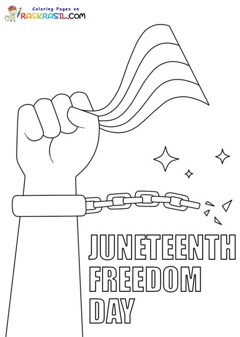 Juneteenth Coloring Pages