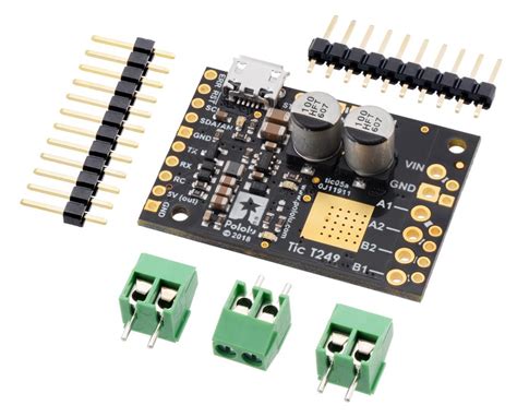 Contrôleur de moteur pas à pas multi interface USB Tic T249 Opencircuit