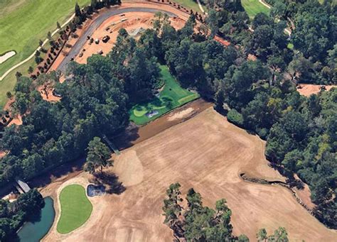 Overhead Photos of Augusta National Golf Club - 4moles.com