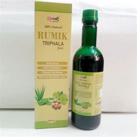 Herbal Triphala Juice 500 Ml Packaging Type Bottle At ₹ 315 Bottle